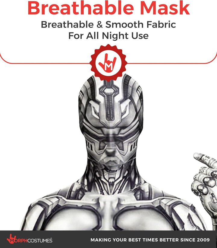 Morphsuits Roboter Kostüm für Erwachsene, Monster Verkleidung, Halloween und Karneval - L L Roboter,
