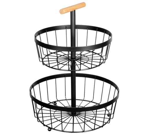 Obst Etagere 2 Stöckig | Küche Stehend Moderne Obstschalen, Obstschale Gemüse Regal. Rack Obstschale