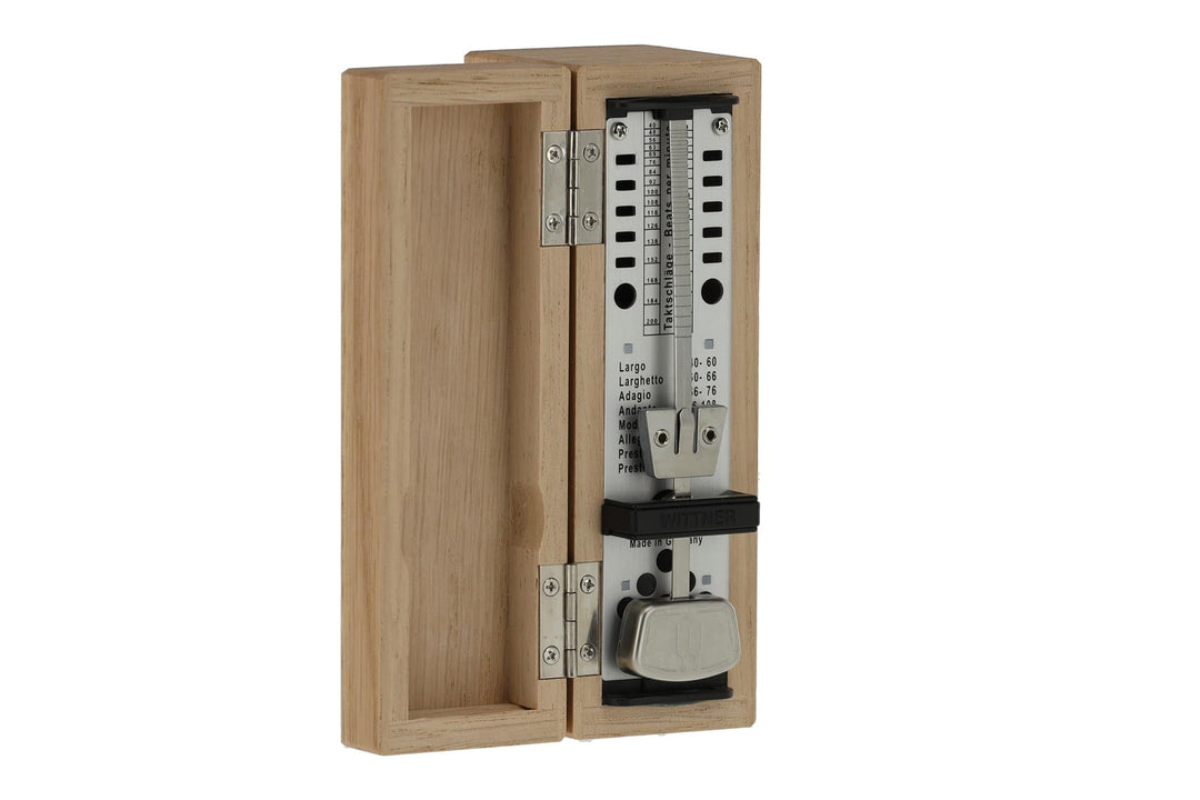 Wittner Metronom 880250 Holzgehäuse ohne Glocke Taktell Super Mini eiche matt, eiche matt