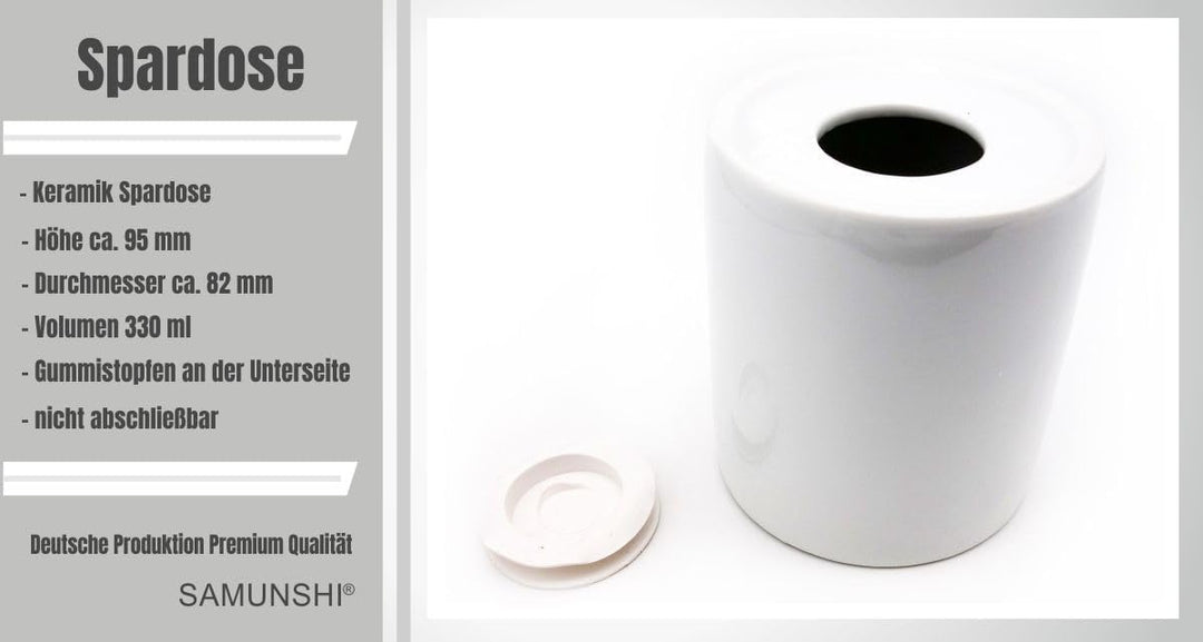 Samunshi® Kinder-Tasse mit einem grossen Einhorn als Motiv Bild Kaffeetasse Teetasse Becher Kakaotas