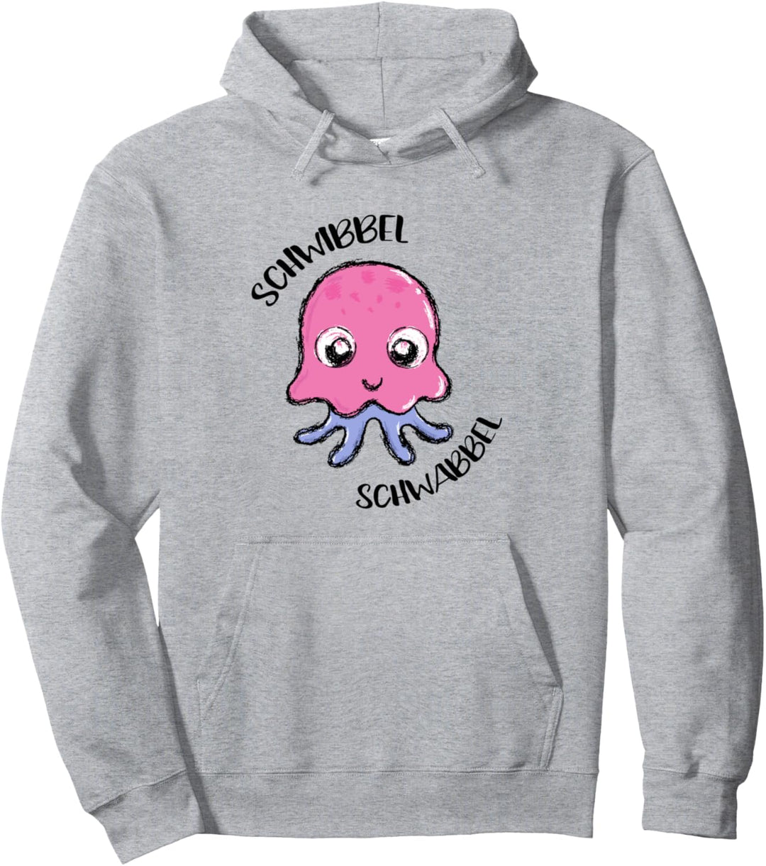 Schwibbel Schwabbel Qualle Strand Kinder süsse Quallen Pullover Hoodie