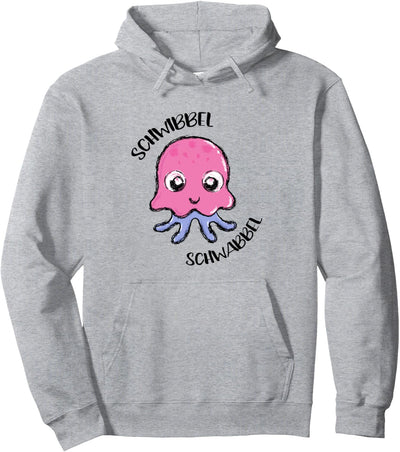 Schwibbel Schwabbel Qualle Strand Kinder süsse Quallen Pullover Hoodie
