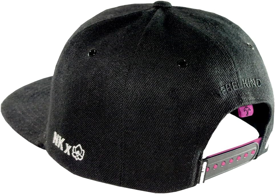 Nebelkind Offizielles Steini Der Keller Snapback Cap Schwarz Pink Lila Gamer Rose Schwalbe Motiv Grö