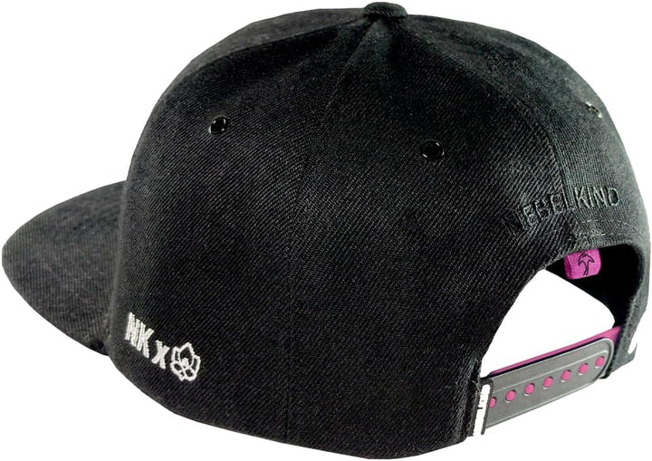 Nebelkind Offizielles Steini Der Keller Snapback Cap Schwarz Pink Lila Gamer Rose Schwalbe Motiv Grö