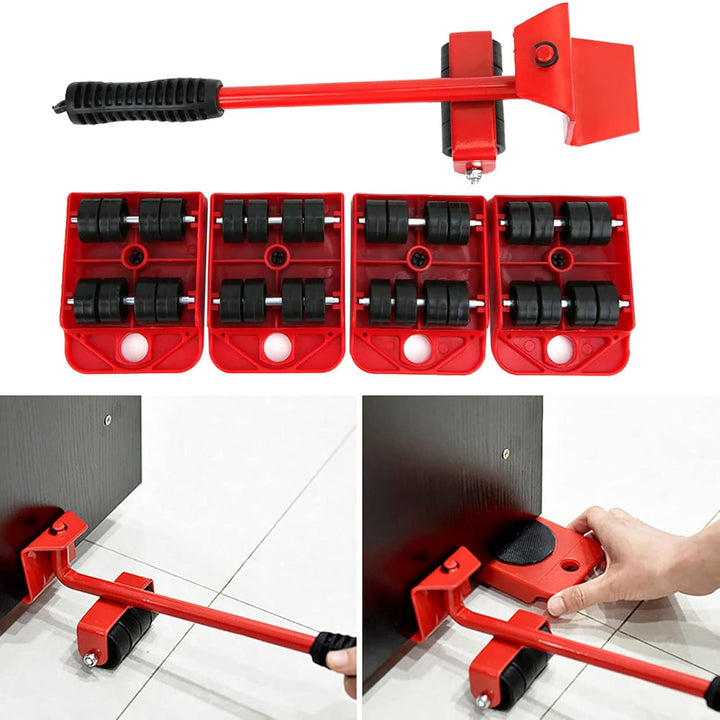 Fafeicy 1,2 kg Schweres Möbelbewegungswerkzeug,Transport Shifter Mover, mit 105 x 80 x 22 mm Grösse