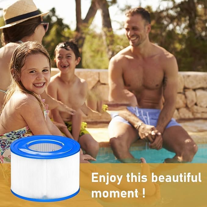 Typ S1 Filter kompatibel mit Intex PureSpa, Whirlpoolfilter für Spa 29001E, Easy Set Poolfilterkartu