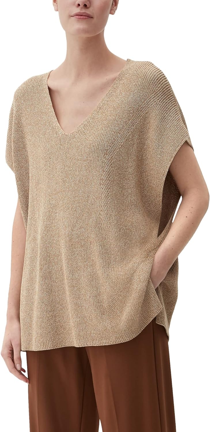 s.Oliver Damen Poncho Einheitsgrösse Brown, Einheitsgrösse Brown