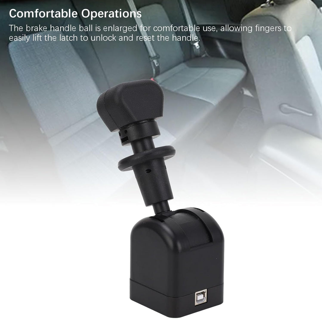PC USB Racing Handbremse Authentische LKW-ähnliche Analogbremse für G27 G29 G923, Plug-and-Play für