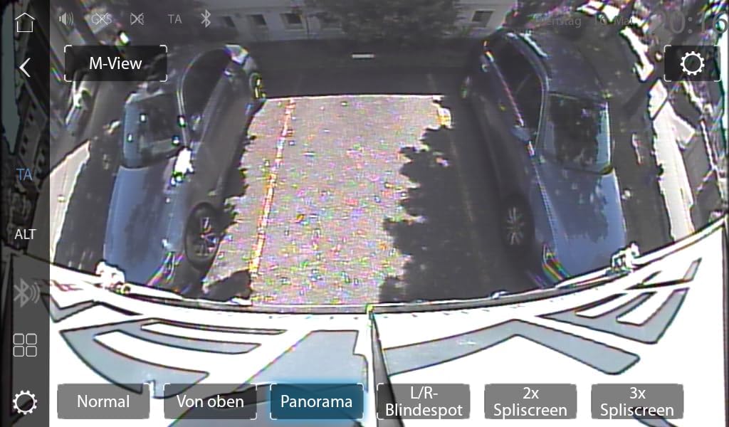 ZENEC ZE-RVSC150MV – Multiview Rückfahrkamera für Reisemobile, Caravans, Camper, speziell für Multiv