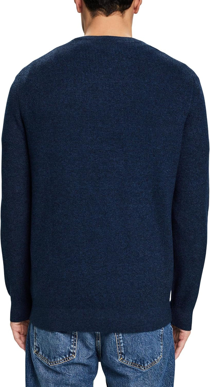 ESPRIT Herren 103ee2i323 Pullover XXL 400/Navy, XXL 400/Navy