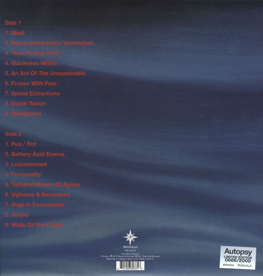 Acts of the Unspeakable, Vinyl