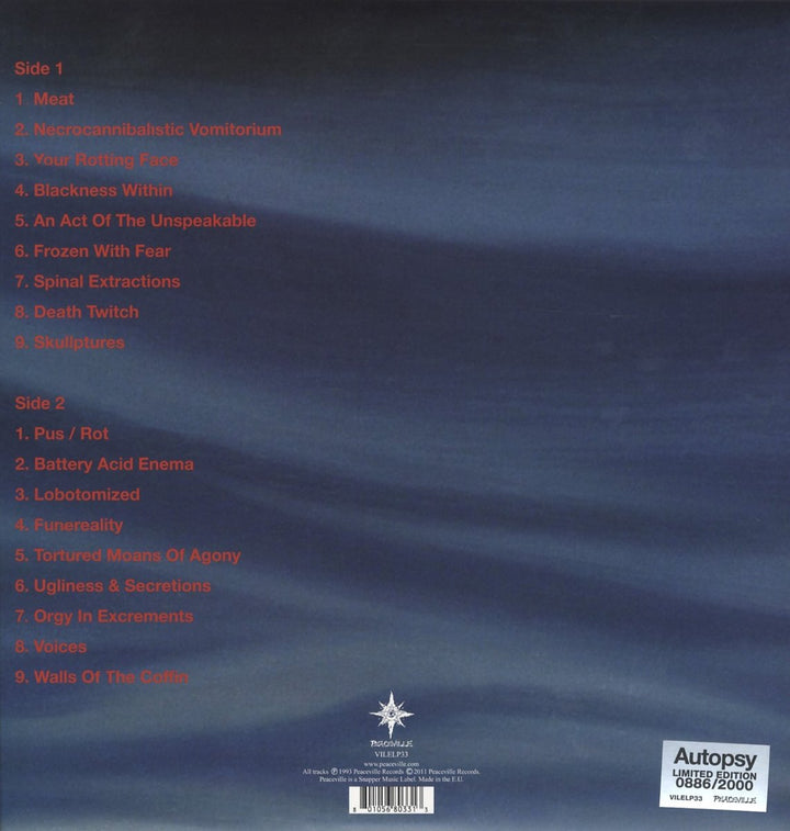 Acts of the Unspeakable, Vinyl