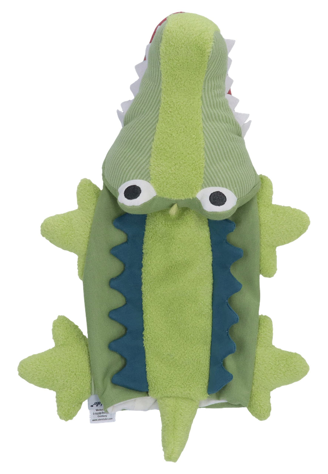 Sterntaler Handpuppe Krokodil Keno - weiches Kinder Spielzeug zum Puppentheater, Erzählen, Kuscheln