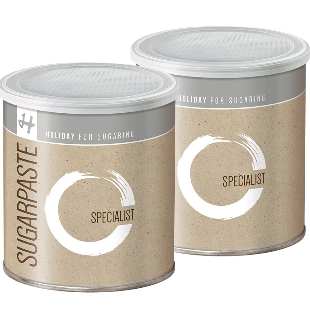 Zuckerpasten Specialist Soft Soft Soft 2 x 1 kg Sugaring die effektive langfristige Haarentfernung o