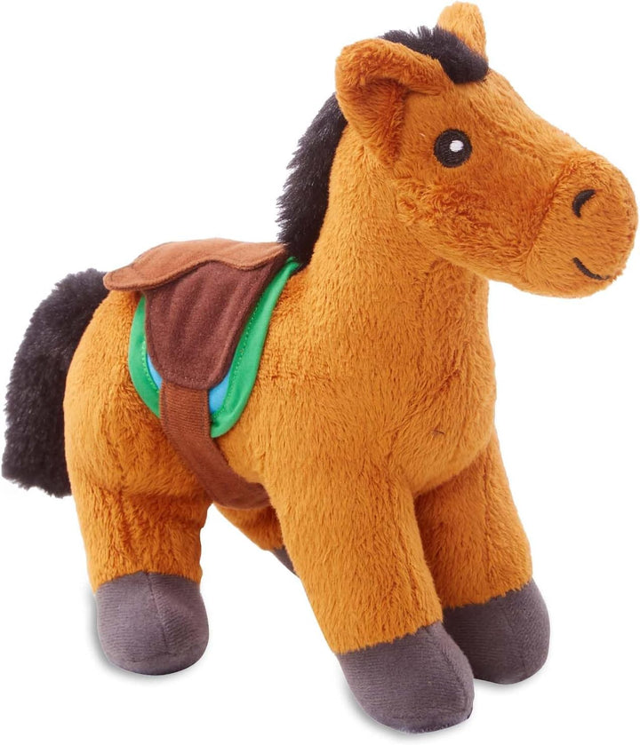 Melissa & Doug Feed & Groom Horse Care Play Set , Pretend Play , Play Set , 3+ , Gift for Boy or Gir