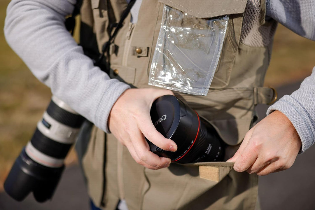 Domke Unisex Photogs Weste Weste (1er Pack) XXL Sand, XXL Sand