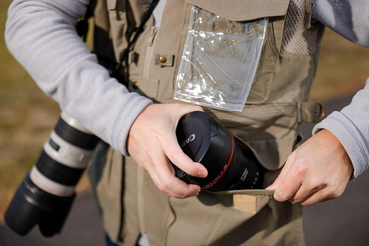 Domke Unisex Photogs Weste Weste (1er Pack) XXL Sand, XXL Sand