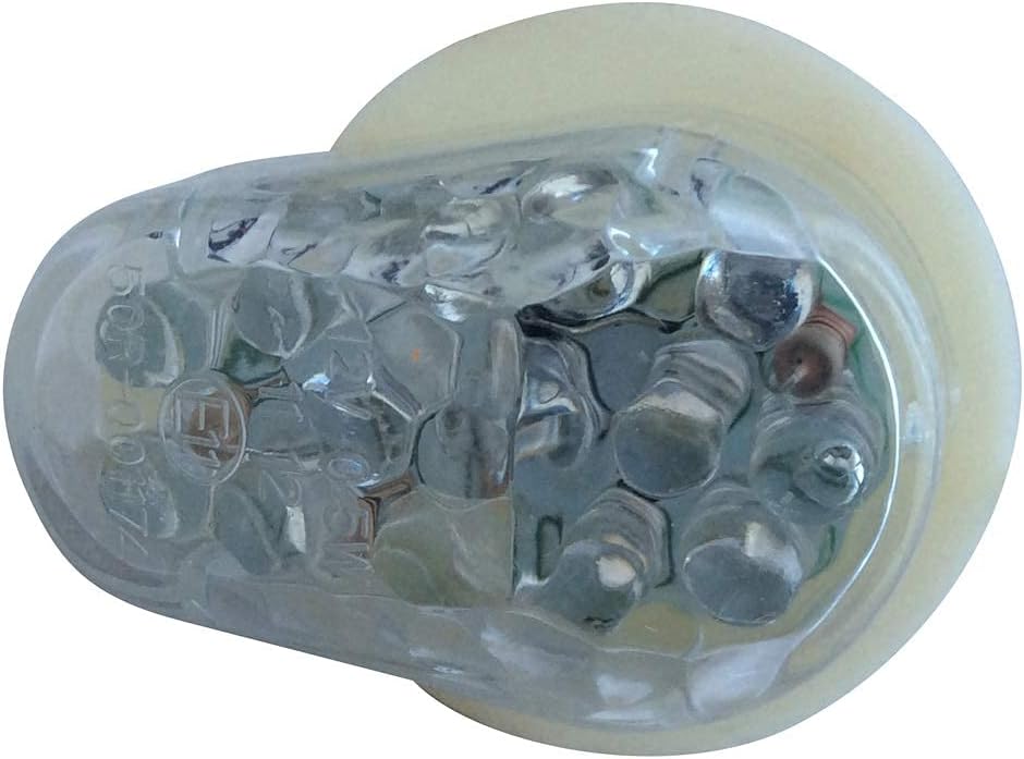 Alchemy Parts Paar Verkleidung Flush Halterung E-Geprüft LED Blinker für Motorrad Klare Linse