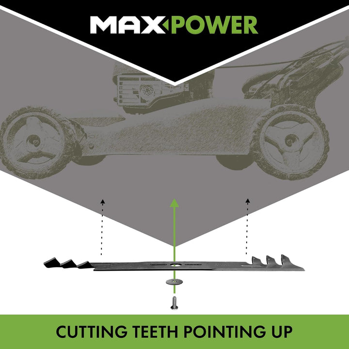 MAXPOWER 561532XB Mulch-Set für 106,7 cm (42 Zoll) Cut MTD, Cub Cadet, Troy-Bilt Rasenmäher, ersetzt