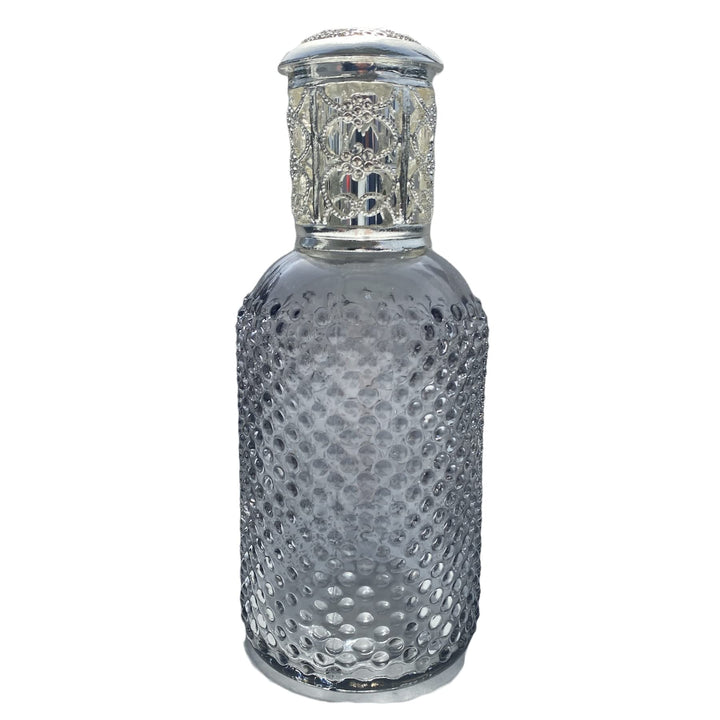 KAZIS® I Katalytische Lampe I Duftlampe I Glas I XXL I 400 ml Inhalt I grau gepunktet