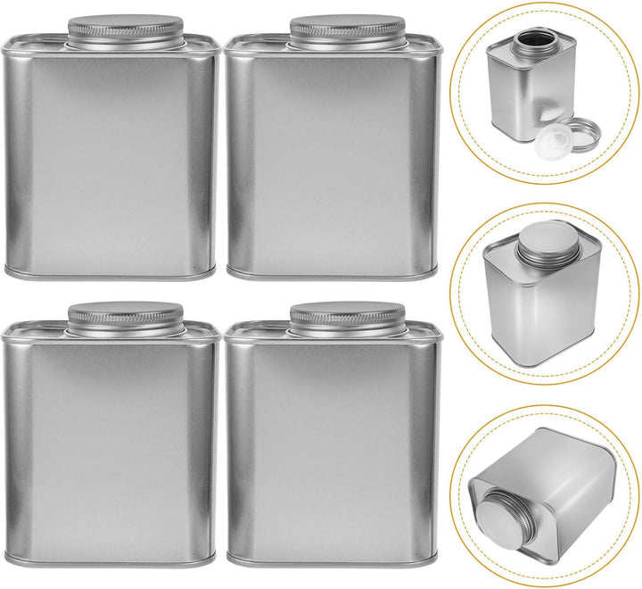 SHINEOFI Kaffeedose aus Tinplate, Silber, 180–200g, Luftdicht