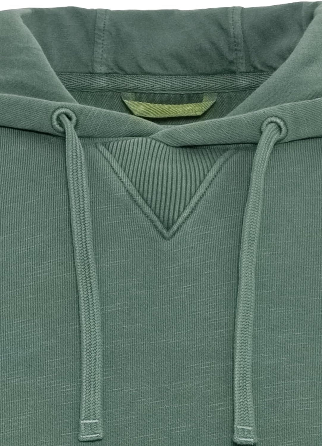 camel active Herren Hoodie aus Reiner Baumwolle M Grün, M Grün