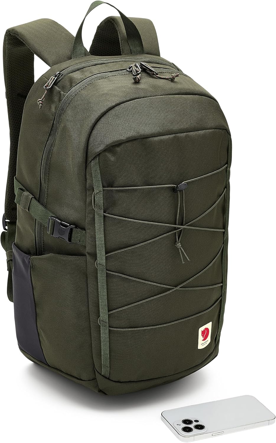 Fjällräven Rucksack Freizeitrucksack mit Laptopfach Skule 24 Backpack Deep Forest dunkelgrün Einheit
