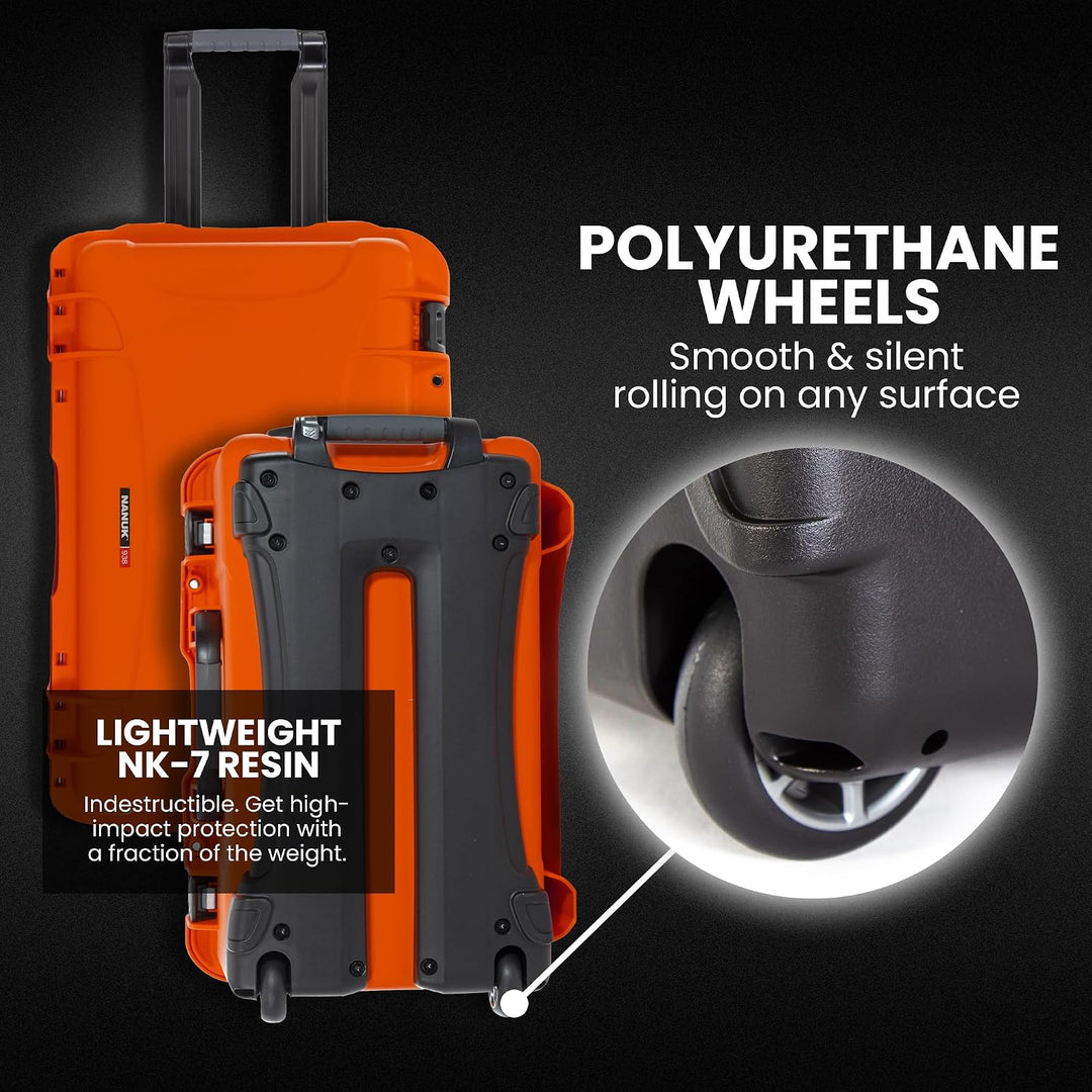NANUK 938 Pro Photo Kit – Wasserdichter Hartschalenkoffer für Kameras, mit gepolsterten Trennwänden