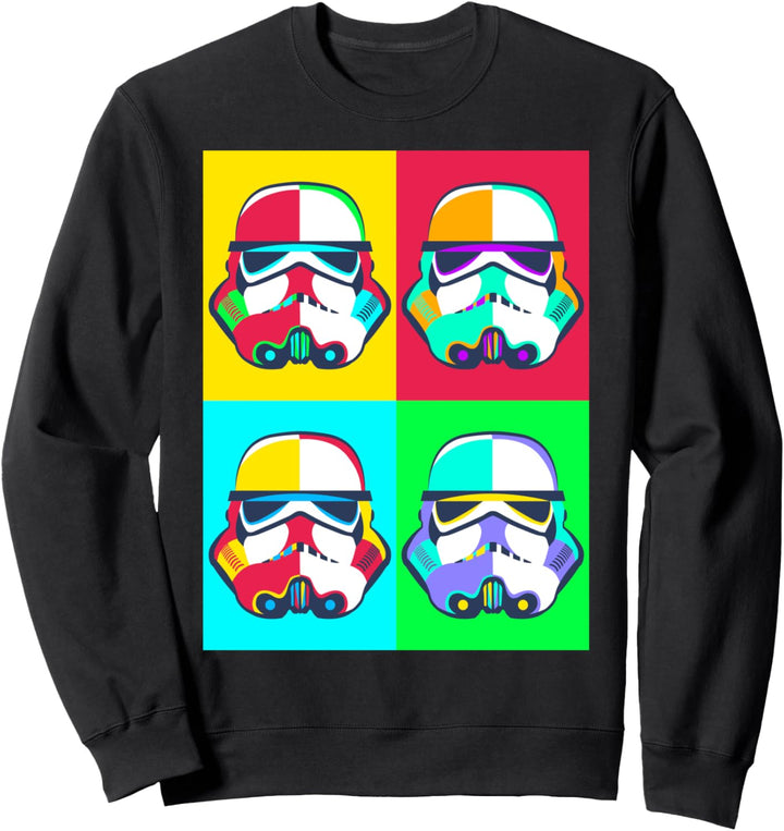 Star Wars Trooper Neon Pop Panels Sweatshirt