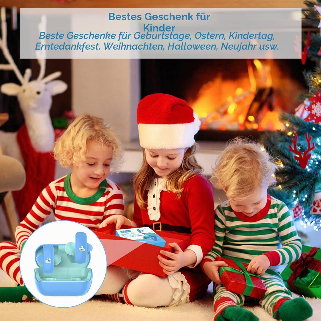 BANIGIPA Kinder True Wireless Earbuds, offene Ohrhörer für, leicht und bequem, 85 dB gesunde Lautstä