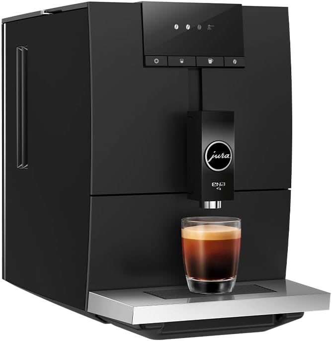 Jura Cafetera automática ENA 4, Schwarz, Schwarz