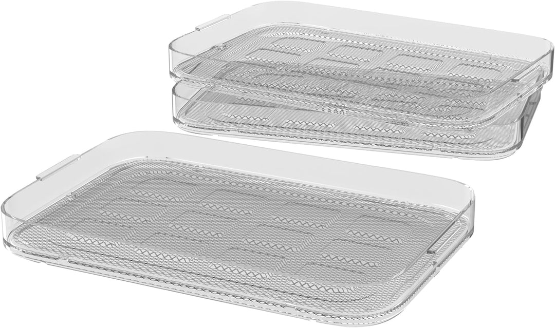 WMF Küchenminis Dörrgitter Set 3-teilig, 27,7 x 17,6 x 7,1 cm 3 Dörrgitter, Zubehör für den Küchenmi