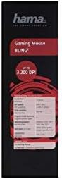 Hama Gaming Maus für PC BL!NG2 (3200dpi, 125Hz USB-Signal, kabelgebunden, hohe Leistung, LED, PC und