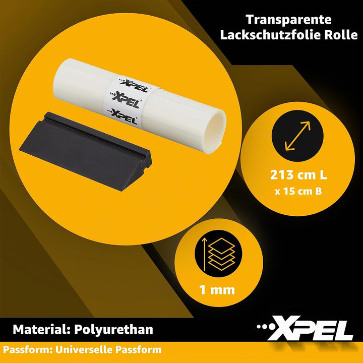 XPEL R4002-P Klarlackschutzfolie, Rolle, 15,2 x 152,4 cm 6"x60", 6"x60"