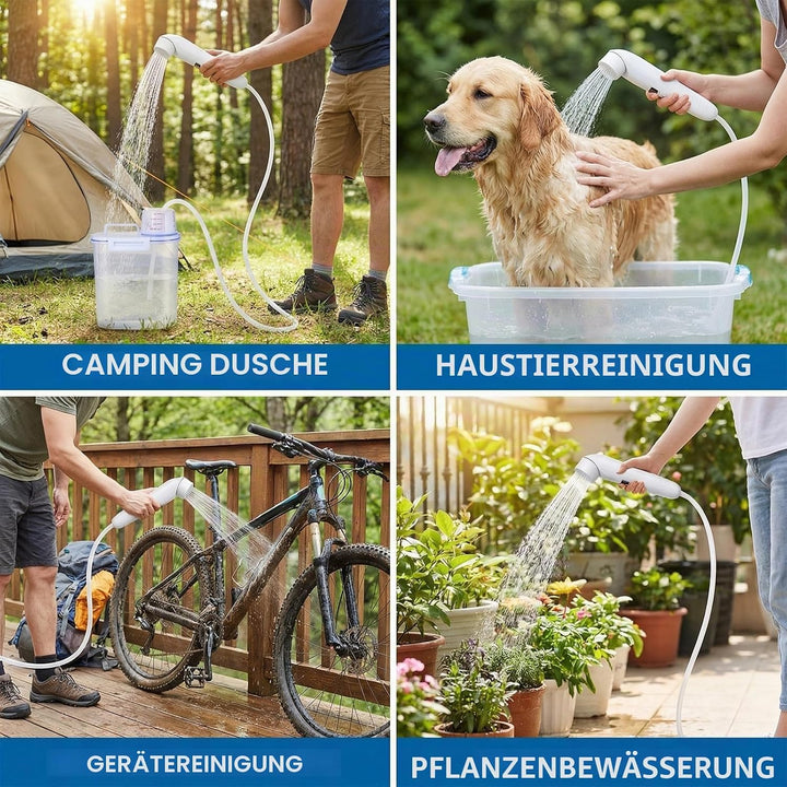 Elektrisches Bidet, 2.5l Portable Bidet Mit Wassertank, Schlauch Mit Anschlussstück, Ipx6 Wasserdich