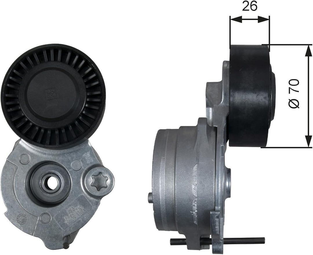 GATES DriveAlign Spannrolle T39333