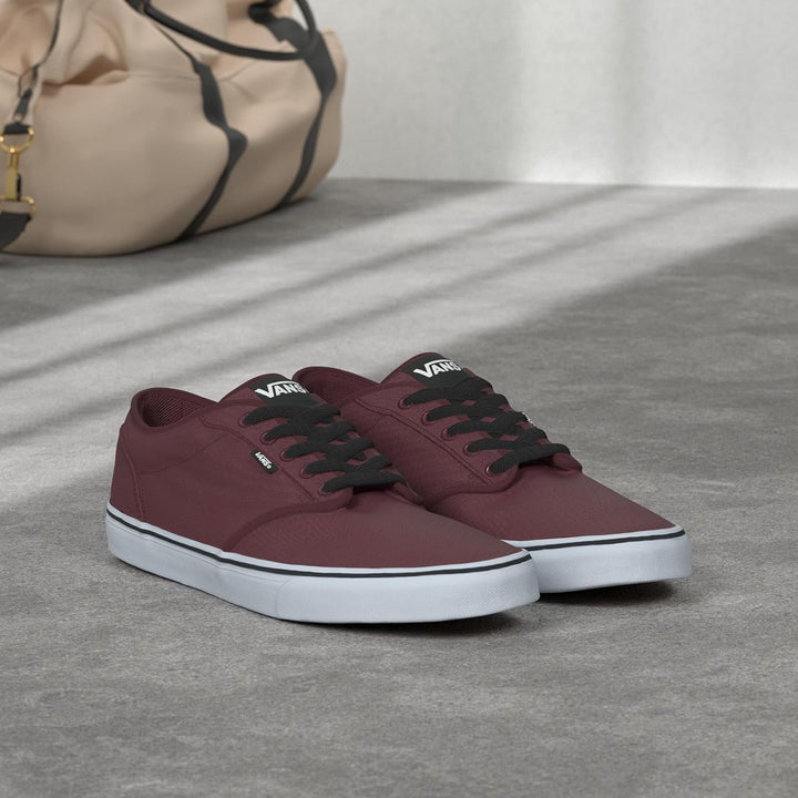 Vans 38.5 EU Canvas Oxblood White, 38.5 EU Canvas Oxblood White