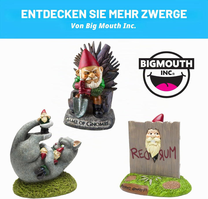BigMouth Inc Marihuana Gartenzwerg, Mehrfarbig, Marihuana