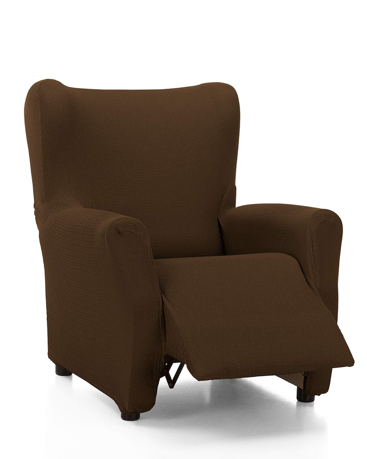 Martina Home Tunez Sesselbezug, Leder Relax de 70 a 90 cm ancho braun, Braun