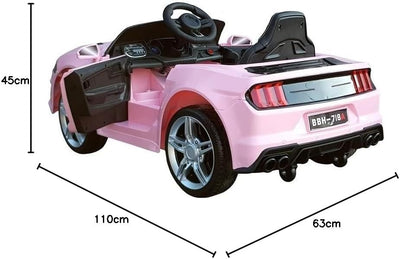 Elektro Kinderauto Elektrisch Ride On Kinderfahrzeug Elektroauto Fernbedienung - Mustang BH-718A - R