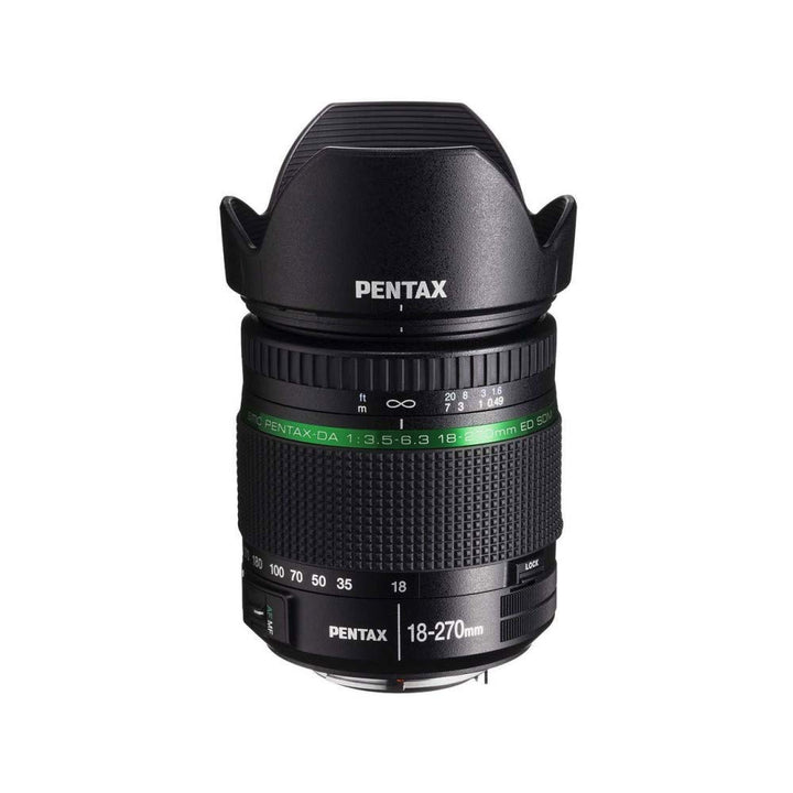 Pentax 21497 SMC DA ED SDM Objektiv (18 bis 270 mm, Lichtstärke 3,5 bis 6,3) 18-270mm Single, 18-270