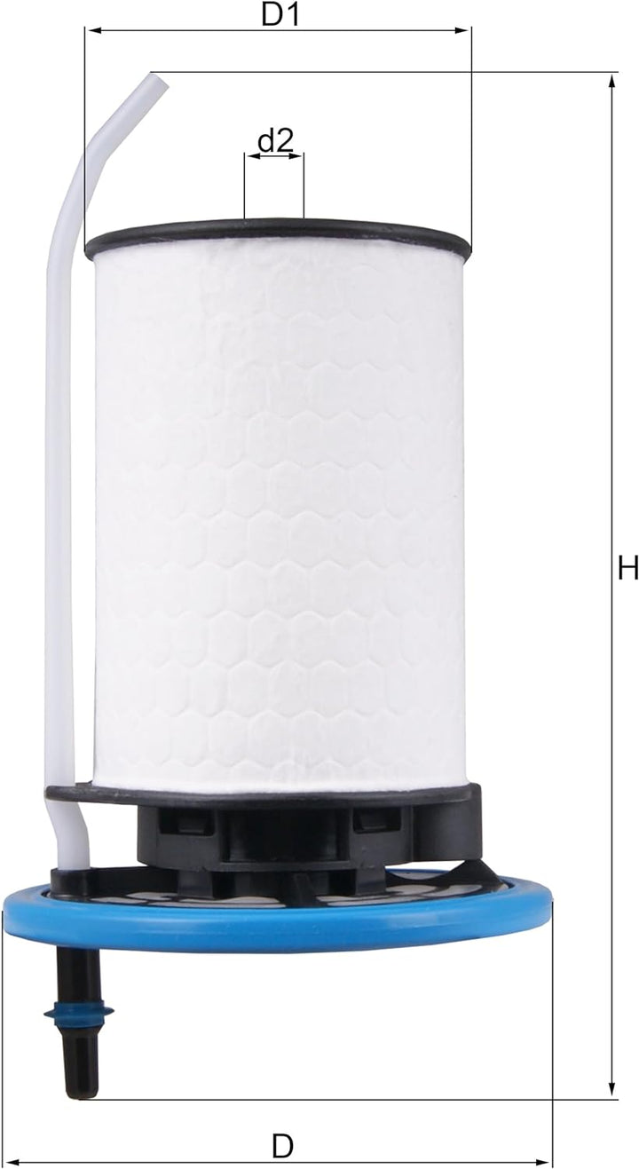 MAHLE KX 398 Kraftstofffilter