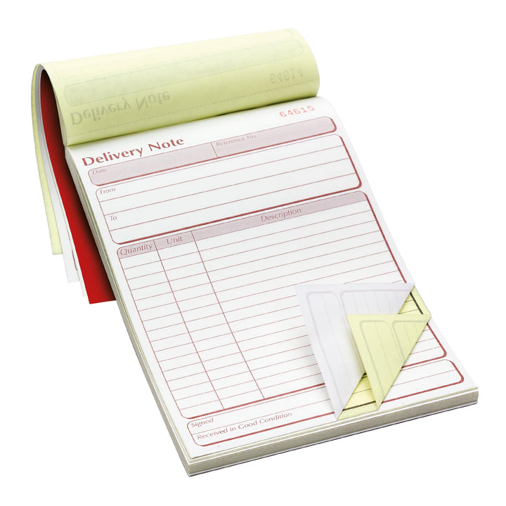Pukka Pad Quittungsblöcke (in englischer Sprache), 1 Durchschlag, kohlefreies Durchschreibepapier, 1