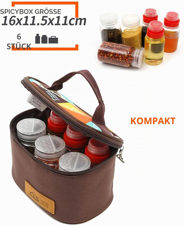 Joyeee Leeres Camping-Gewürz-Set, sicherer Kunststoff – PET, 3 Stück 76,5 ml flüssige Gewürzflaschen