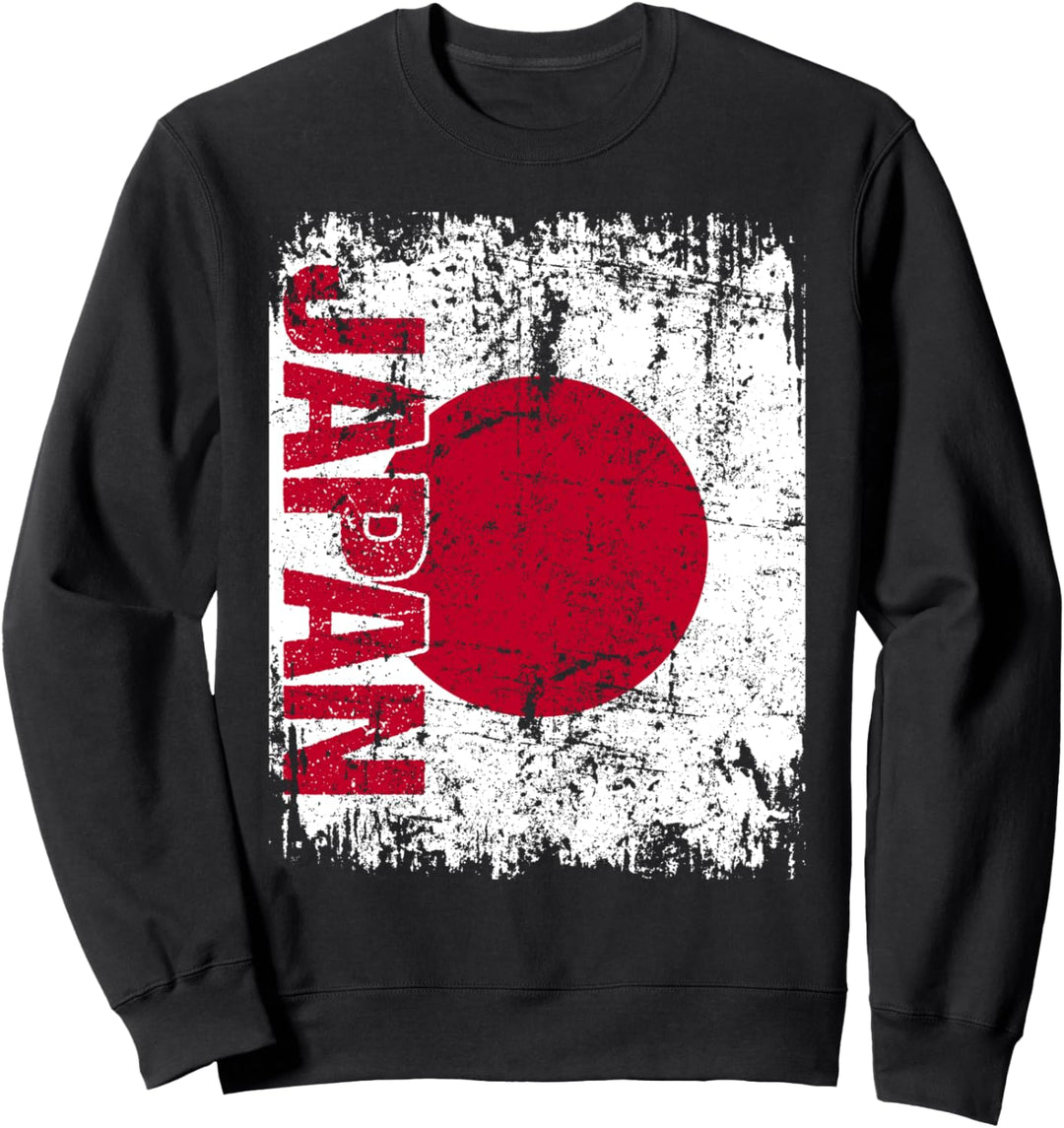JAPAN Flagge | Damen Herren Kinder JAPAN Sweatshirt