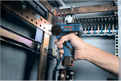 Bosch Professional 12V System Akku Drehschlagschrauber GDS 12V-115 (max. Drehmoment 115 Nm, Schlagza