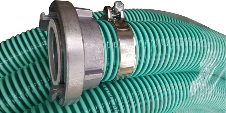 PVC Saugschlauch Ansaugschlauch 3" (75mm) mit 2x Storz-B (7m), 7m