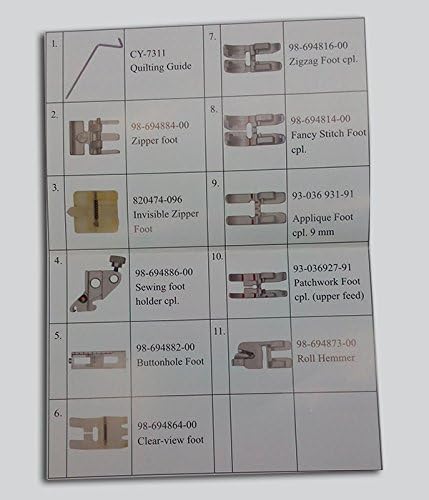 Nähen Füsse Kit für Pfaff Nähmaschinen Pfaff Nähfuss Pfaff Fuss