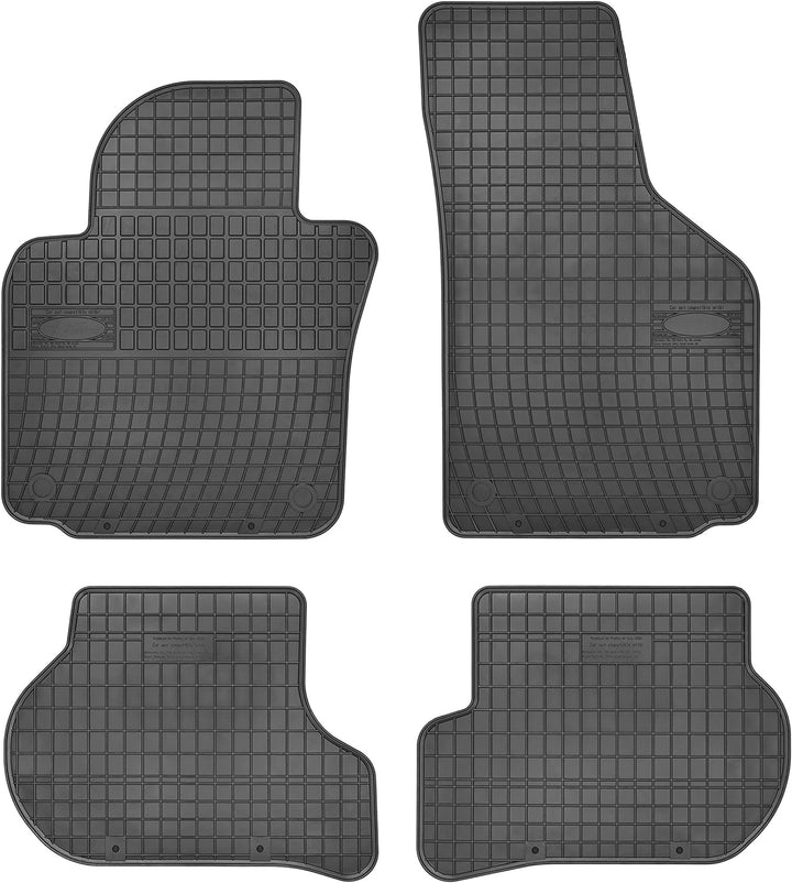 Gummi Auto Fussmatten exakter Passform 4-teilig VW-0361