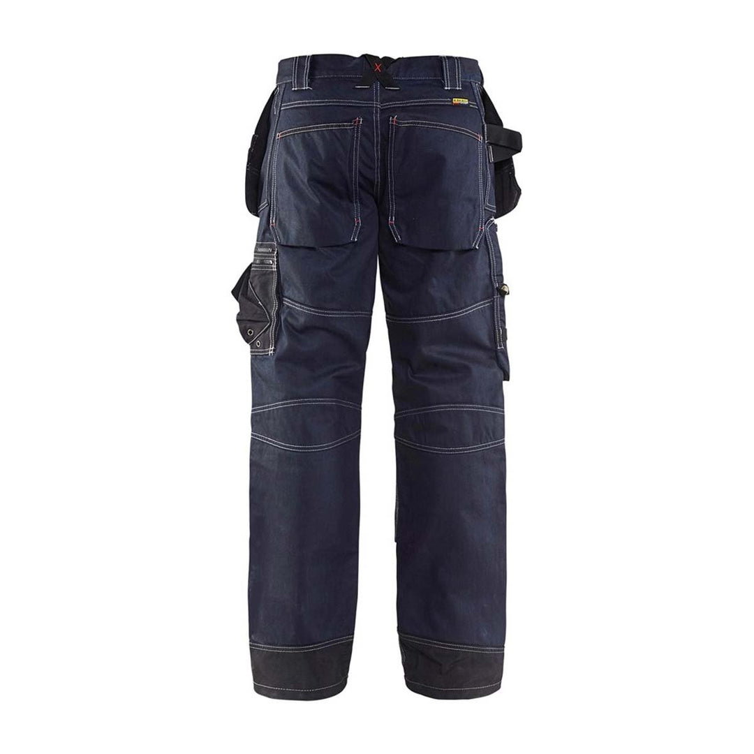 Blåkläder 15001140 Werker Hosen X1500, Marineblau / Schwarz, C44, C44